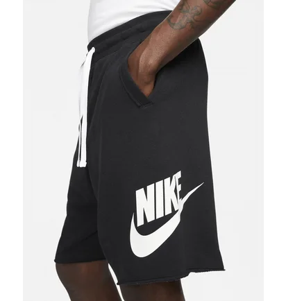 Мужские шорты Nike Club Alumni Mens French Terry Black Dx0502-010