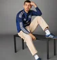 Кофта чоловіча Adidas Manchester United 24/25 Long Sleeve Away Jersey Blue IT1984