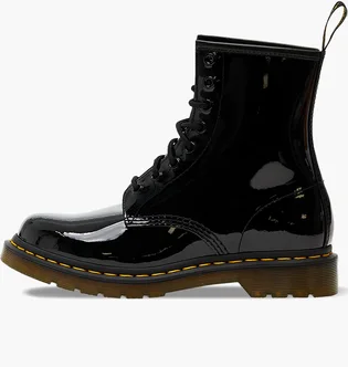 Ботинки женские Dr. Martens 1460 Patent Leather Lace Up Boots Black 11821011