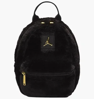 Рюкзак дитячий Air Jordan Big Kids Faux Fur Mini Backpack Black HV8004-010