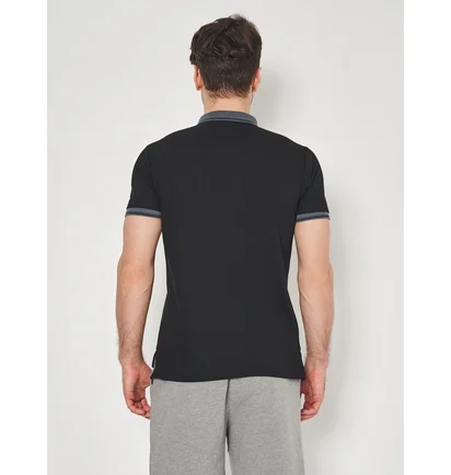 Поло мужское Joma Bali Ii Black 100748.100