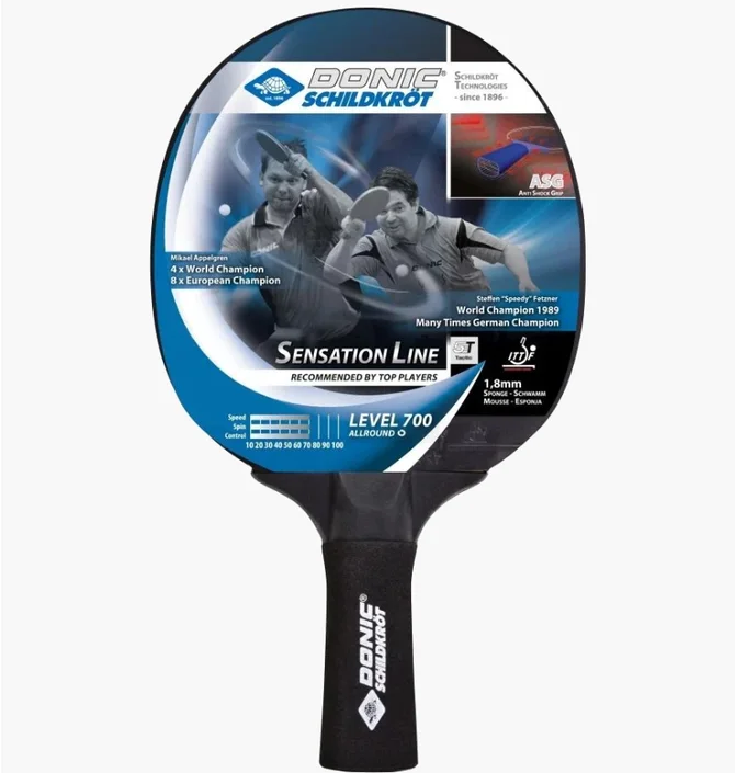Ракетка для настольного тенниса Donic Sensation 700 Black/Red 734403