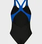 Купальник женский Arena Breath Swimsuit V Back Lb 38 Black 008330-580