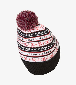 Шапка унисекс Air Jordan Cuffed Beanie Jm Hol Black/White DA2091-100