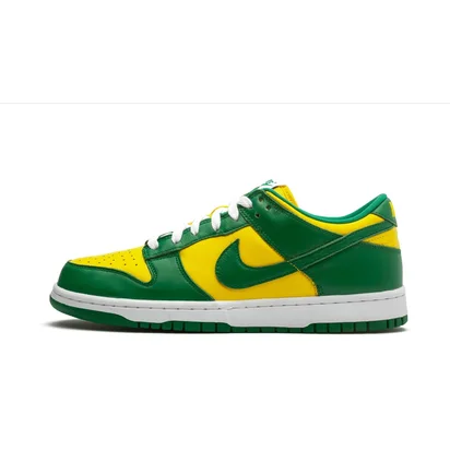 Кроссовки мужские Nike Dunk Low Retro Green/Yellow CU1727-700