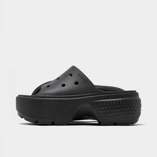 Тапочки женские CROCS Stomp Platform Slide Sandals Black 209346-001