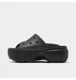 Тапочки жіночі CROCS Stomp Platform Slide Sandals Black 209346-001