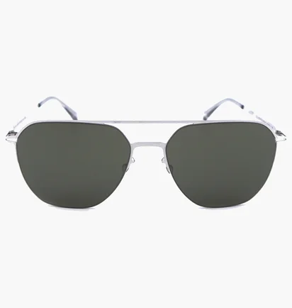 Сонцезахисні окуляри MYKITA Green/Metallic AMOS-SSL-RGR-SHINY-SILVER