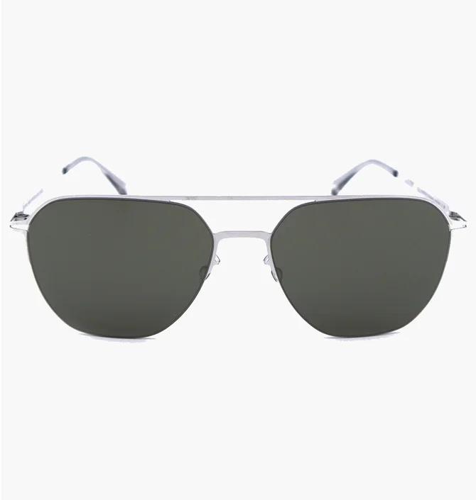 Сонцезахисні окуляри MYKITA Green/Metallic AMOS-SSL-RGR-SHINY-SILVER