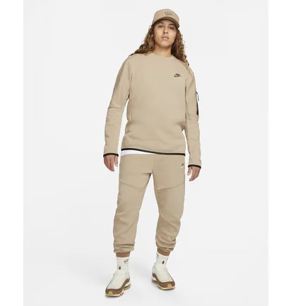 Свитшот мужской Nike Sportswear Tech Fleece Beige Cu4505-247