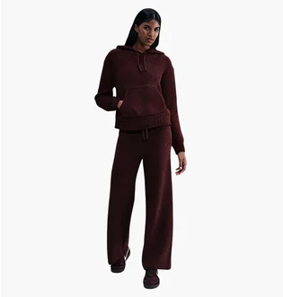 Штаны женские Nike Sportswear Phoenix Cosy Bouclé Bordo HV2766-619