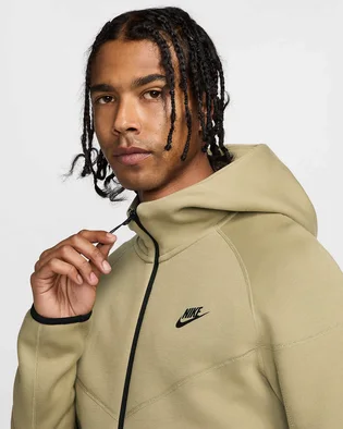 Толстовка чоловіча Nike Tech Fleece Fz Wr Beige FB7921-277