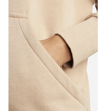 Худи женское Nike W Nsw Style Flc Po Hoodie Os Beige Dq5860-200