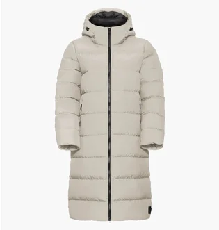 Пуховик женский Jack Wolfskin Frozen Palace Beige 1204133A-0056