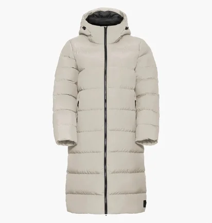 Пуховик жіночий Jack Wolfskin Frozen Palace Beige 1204133A-0056