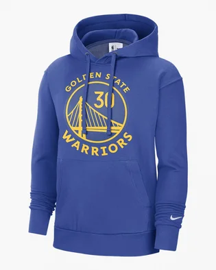 Худи мужское Nike Golden State Warriors Essential Fleece Pullover Hoodie Blue Db1212-496