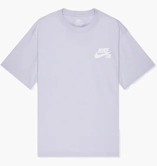 Футболка унисекс Nike Sb Logo Skate Ss Tee Violet DC7817-536