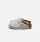 Сандали мужские Birkenstock Boston Antique Suede White 1024731
