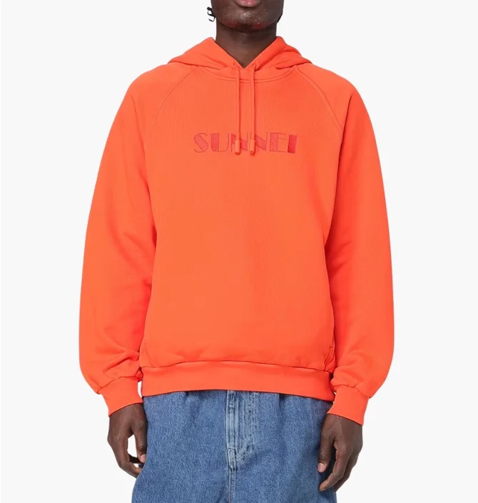 Худи унисекс Sunnei Double Orange RTWXJER031