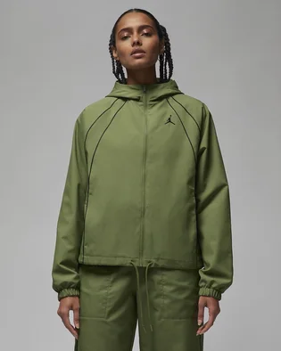 Толстовка жіноча Air Jordan Woven Lined Jacket Green FD7869-340