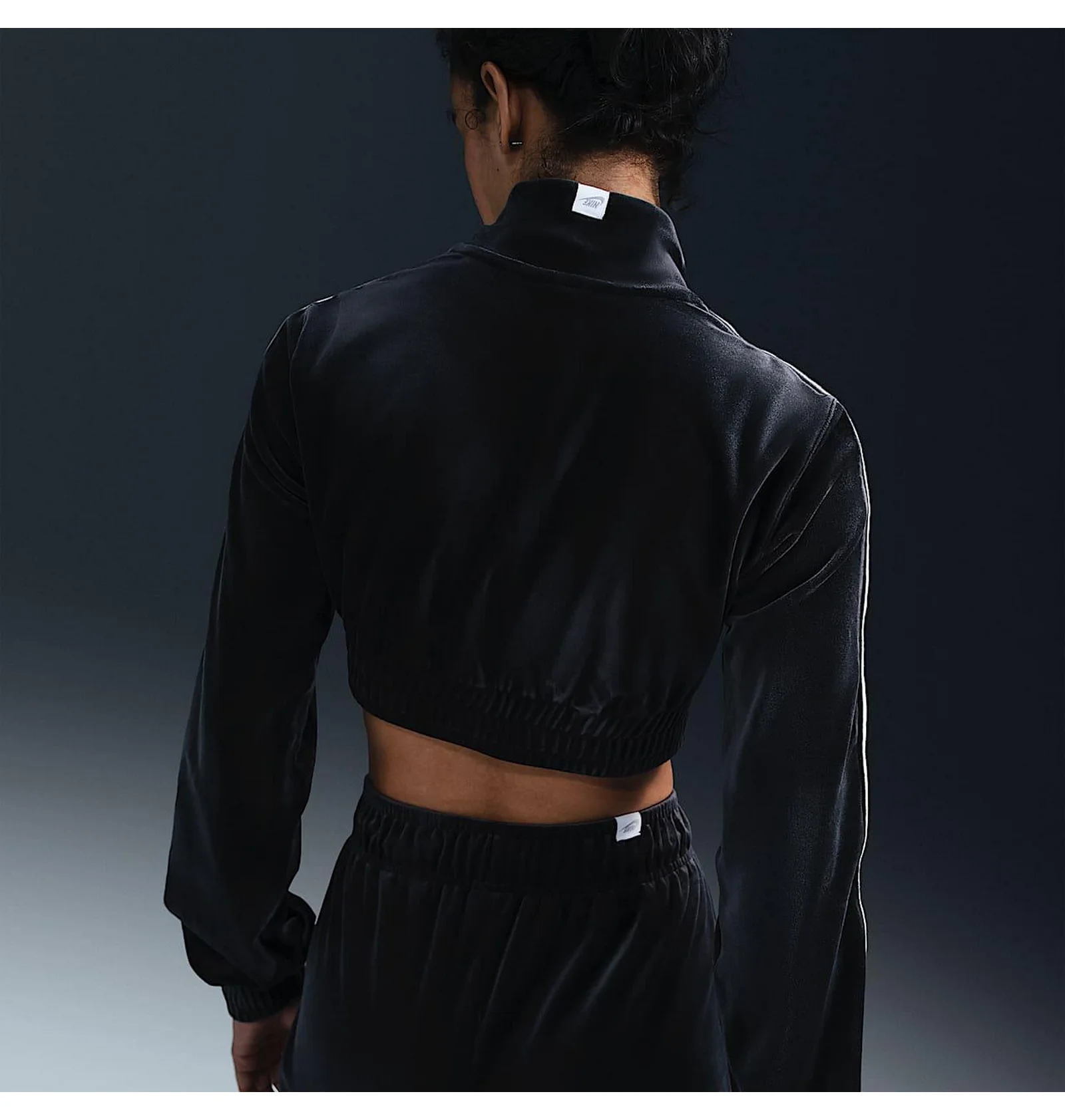 ᐉ Кофта женская Nike Cllctn Velour Fz Black FZ3679-010 - купить в