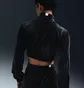 Кофта женская Nike Cllctn Velour Fz Black FZ3679-010