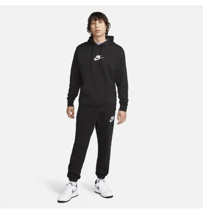 Худі чоловіче Nike Club Fleece+ French Terry Pullover Hoodie Black FB7788-010