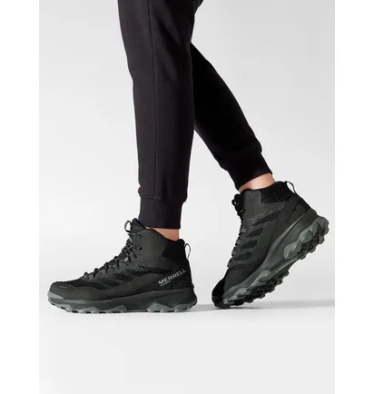 Ботинки мужские Merrell Speed Strike Mid Wp Black J066873
