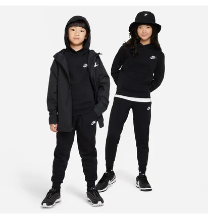Худі дитяче Nike K Nsw Club Flc Hdy Lbr Black FD3000-010