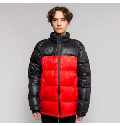 Пуховик мужской Columbia Pike Lake Jacket Black Red WO0019-615