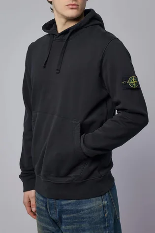 Худи мужское Stone Island Regular-Fit Black L1S156100062-S0051-V0029