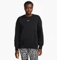 Світшот жіночий Nike Oversized Crewneck Sweatshirt Black Dq5733-010
