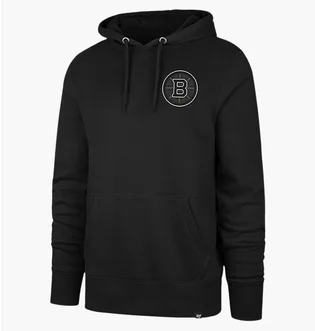 Худи унисекс 47 Brand Boston Bruins Imprint Backer Black 636657JK-FS