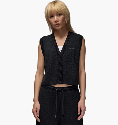 Жилетка женская Air Jordan Knit Vest Black FV7113-045