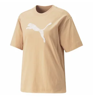 Футболка женская Puma Her Tee Beige 673107-89