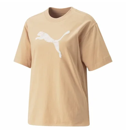 Футболка женская Puma Her Tee Beige 673107-89