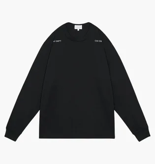 Світшот унісекс cav empt As Dark Plan Black CES27LT01