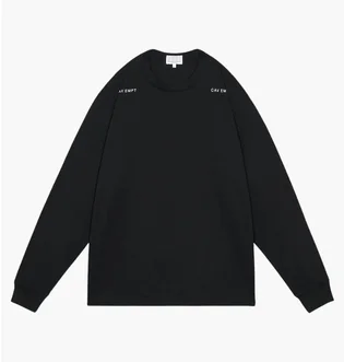 Свитшот унисекс cav empt As Dark Plan Black CES27LT01