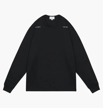Світшот унісекс cav empt As Dark Plan Black CES27LT01