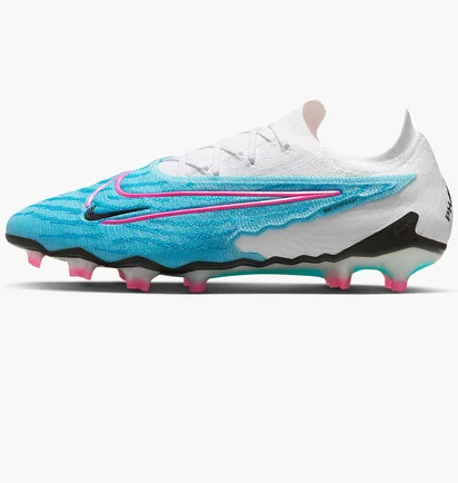 Бутсы унисекс Nike Gripknit Phantom Gx Elite Fg Light Blue/White Dc9968-446