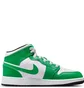 Кроссовки детские Air Jordan 1 Low Lucky Green/White DQ8423-301