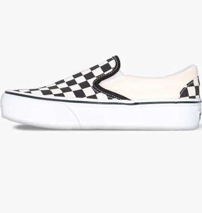 Кеди унісекс Vans Classic Slip-On Beige/Black VN00018EBWW1M