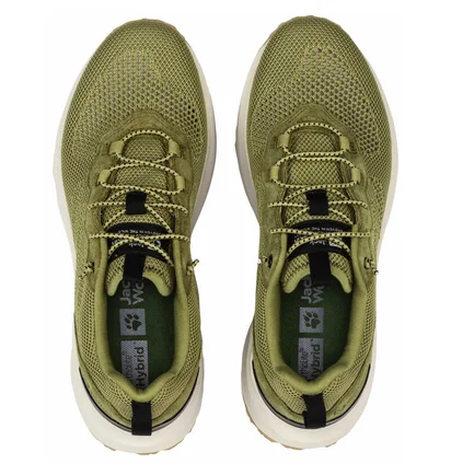 Кросівки жіночі Jack Wolfskin Dromoventure Knit Low Olive 4056751-4511