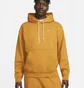 Худі чоловіче Nike Solo Swoosh MenS Fleece Pullover Hoodie Yellow DX1355-754