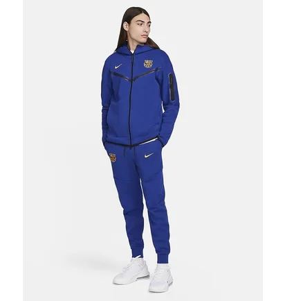 Штани чоловічі Nike Fc Barcelona Tech Fleece Blue FJ5632-455