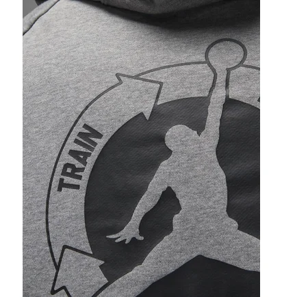 Худи мужское Air Jordan M J Df Sprt Csvr Bc Gfx Flc Po Grey Dv1290-091