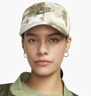 Кепка унисекс Nike Club Cap U Cb Splsh L Beige/Olive FN4198-325