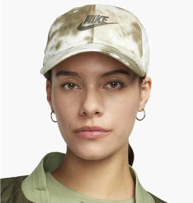 Кепка унісекс Nike Club Cap U Cb Splsh L Beige/Olive FN4198-325
