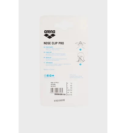 Затискач для носа Arena Pro Ii Blue/Light Blue 003792-800