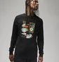 Свитшот мужской Air Jordan M J Flt Artst Ls Crew Black Dv1474-010